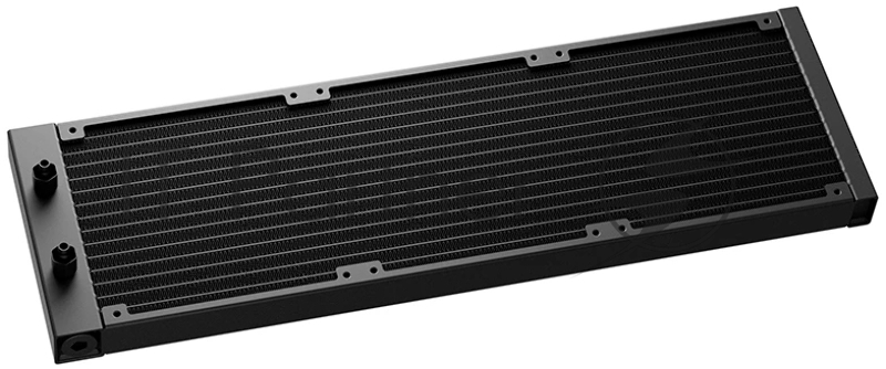 Кулер с водяным охлаждением Deepcool LM420 ARGB Soc-AM5/AM4/1200/1700/1851 черный 4-pin 25.2dB Al LCD 2176gr Ret (R-LM420-BKDMMC-1)