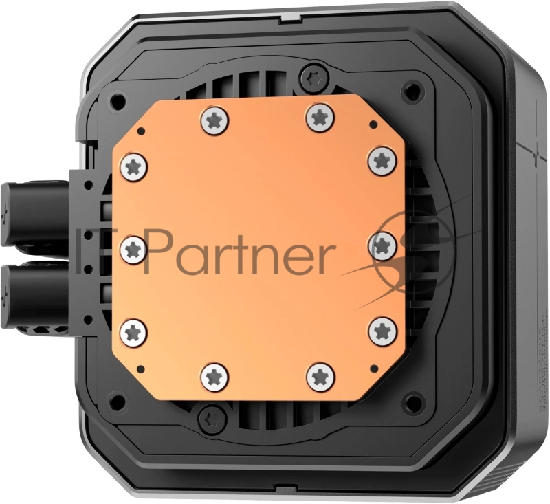 Система водяного охлаждения Deepcool Spartacus 420 ARGB Soc-AM5/AM4/1200/1700/1851 черный 4-pin 32.89dB Al LCD 2647gr Ret (R-SPT420-BKDSMP-G-1)