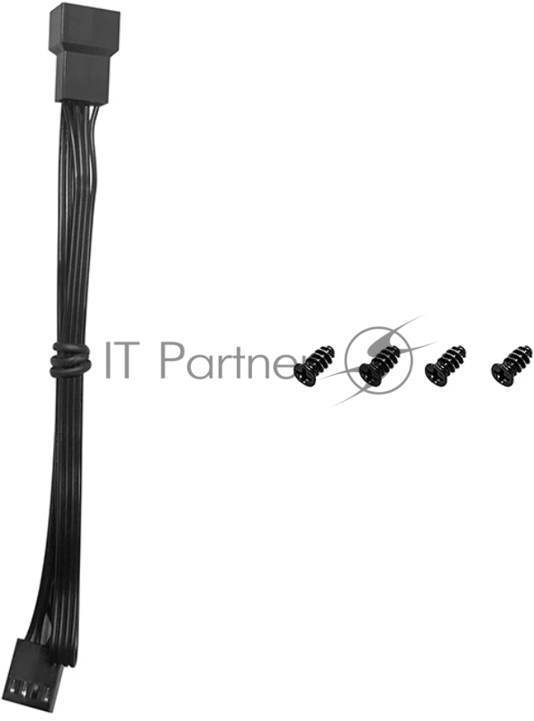 Вентилятор для корпуса Deepcool FD12 V2 120х120x25 черный 4-pin 35.6дБ (R-FD12V2-BKNPN1-G) Ret