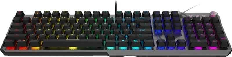 Клавиатура MSI STRIKE 600 Silent механическая серый/черный USB Multimedia for gamer LED (подставка для запястий) (S11-04RU256-CLA)