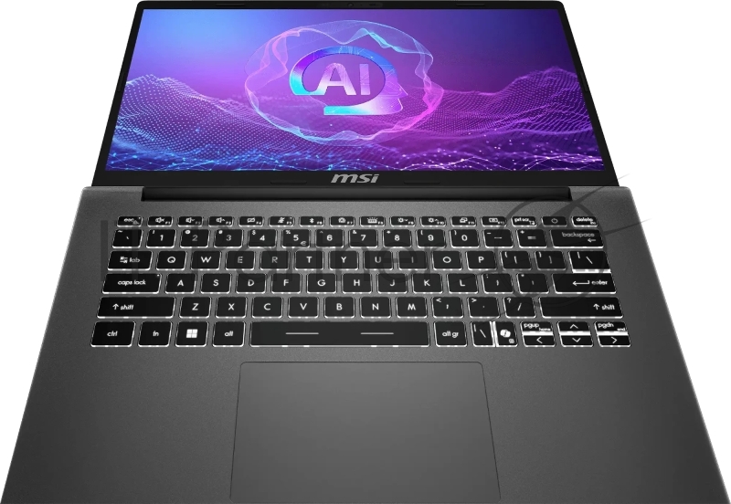 Ноутбук MSI Modern A14 AI+ F3HMG/14/IPS/AMD Ryzen AI 5 330/16GB/512GB SSD/AMD Radeon Graphics/Windows 11 Pro/серый/1.5kg