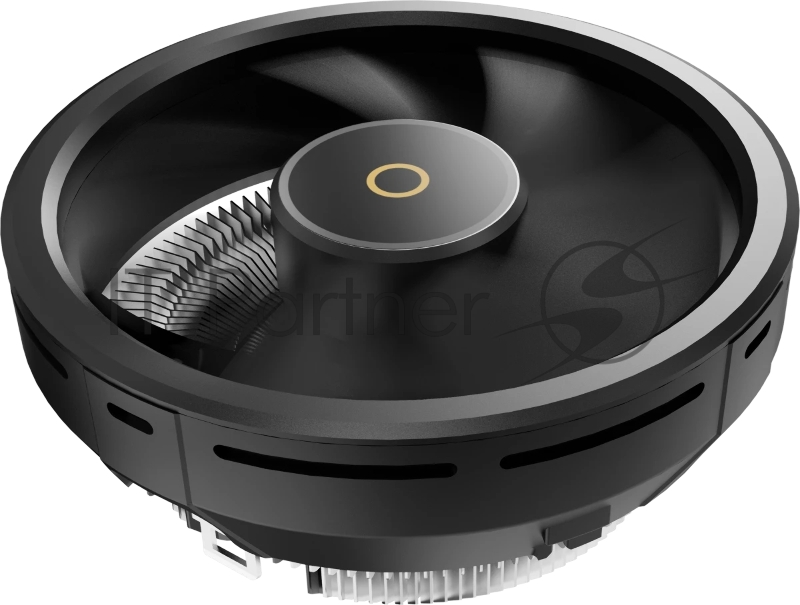 Кулер для процессора CPU Cooler Ocypus Beta A10 BK (75W, 3-pin, 67mm, Al, 1x124mm, 40CFM, 29.5dBA, 2000RPM, S: 1851/1700/115X/1200, AM5/AM4, black)