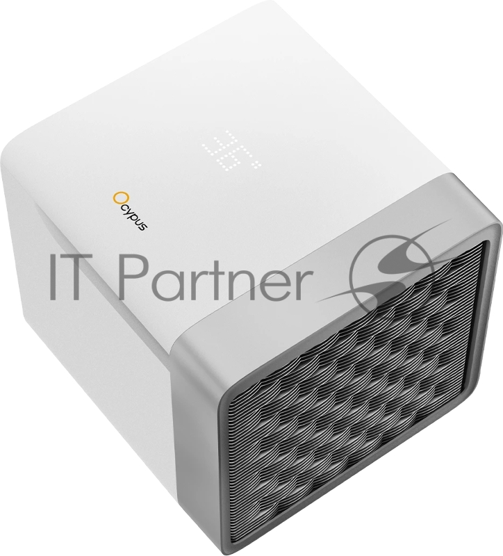 Кулер для процессора CPU Cooler Ocypus Delta A62 EX WH Digital (250W, 4-pin PWM, LED temp., 160mm, Al/Cu, 6x6mm, 2x120mm, 70CFM, 31dBA, 1800RPM, S: 1851/1700/1200/115X, AM5/AM4, white)