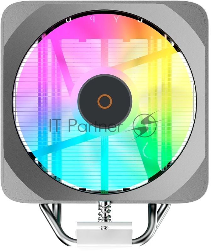 Кулер для процессора CPU Cooler Ocypus Delta A40 EX BK Digital (200W, 4-pin PWM, LED temp., 157mm, Al/Cu, 4x6mm, ARGB, 1x120mm, 60CFM, 31dBA, 1600RPM, S: 1851/1700/1200/115X, AM5/AM4, black)