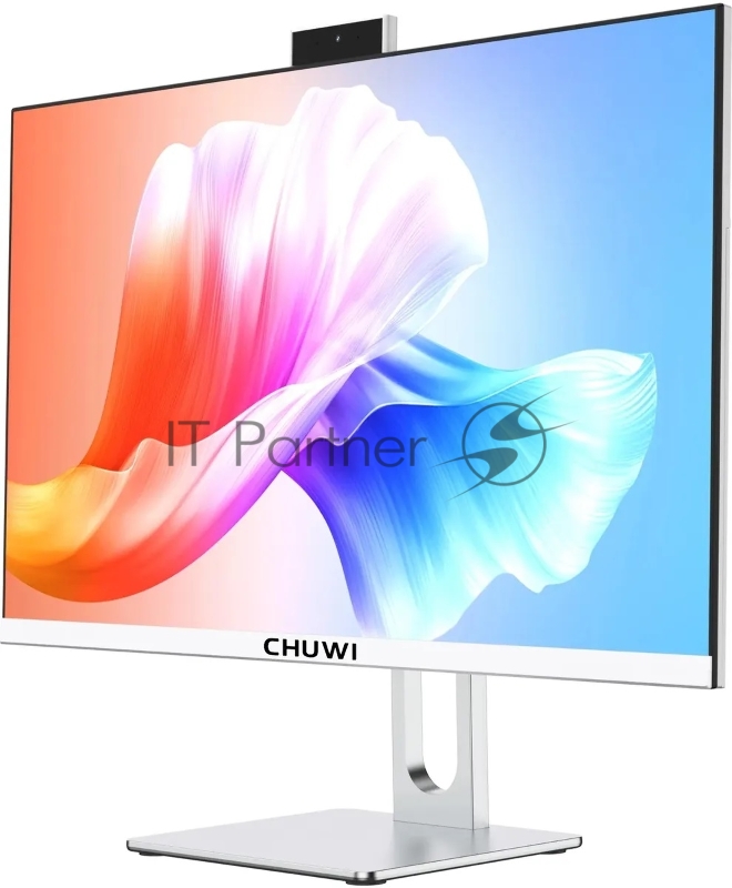 Моноблок Chuwi Unitech 24 23.8(1920x1080 IPS (100Hz))/AMD Ryzen 5 6600H(3.3Ghz)/16384Mb/512PCISS Radeon 660M/Cam/BT/WiFi/war 1y/4.15kg/White+Silver/Win11Pro