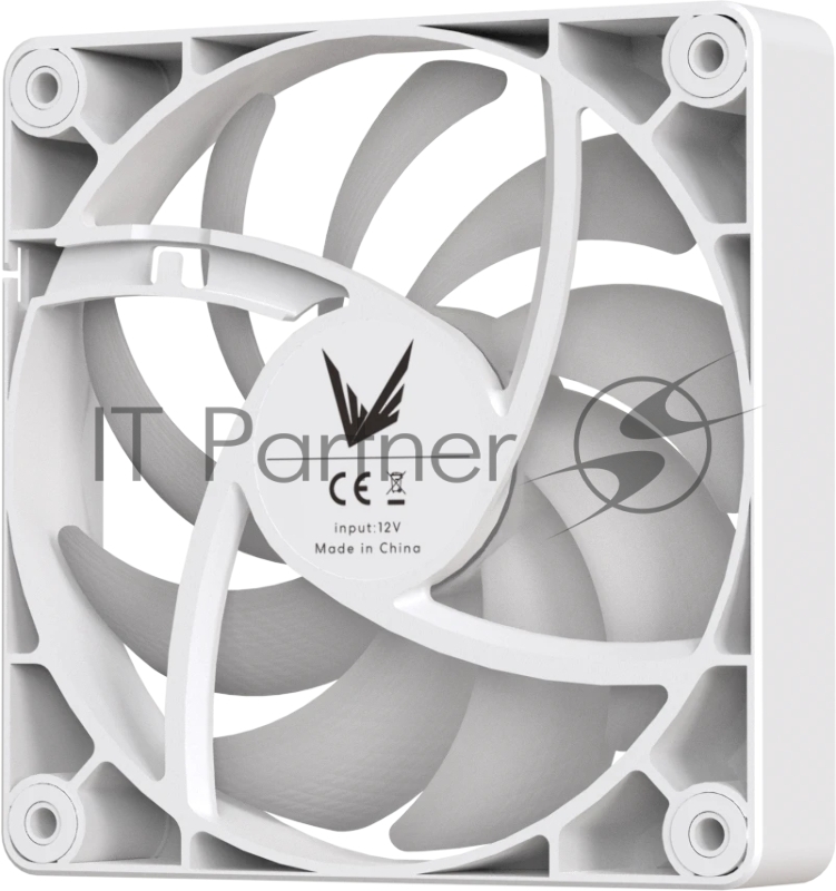 Вентилятор для корпуса Formula PA120R Reverse ARGB 120х120x25 белый 4-pin 28.8дБ (PA120R WHITE) Ret