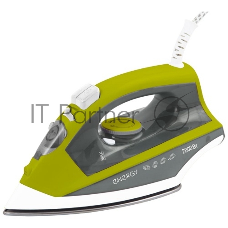 Утюг Energy EN-328 зеленый, 2000 Вт, 18 г/мин, 220 мл