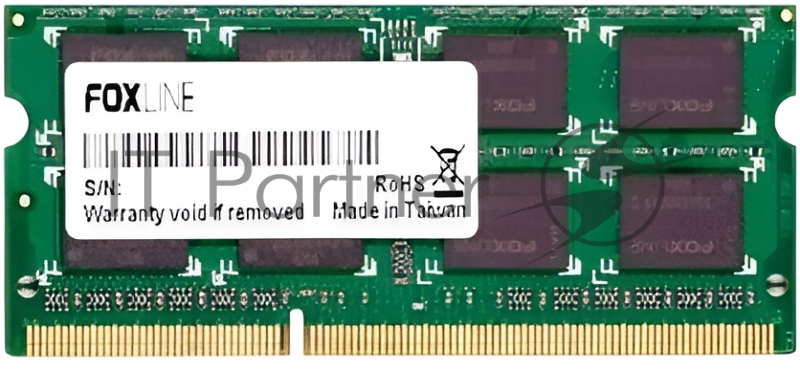Память оперативная Foxline SODIMM 32GB 3200 DDR4 ECC CL22 (2Gb*8)