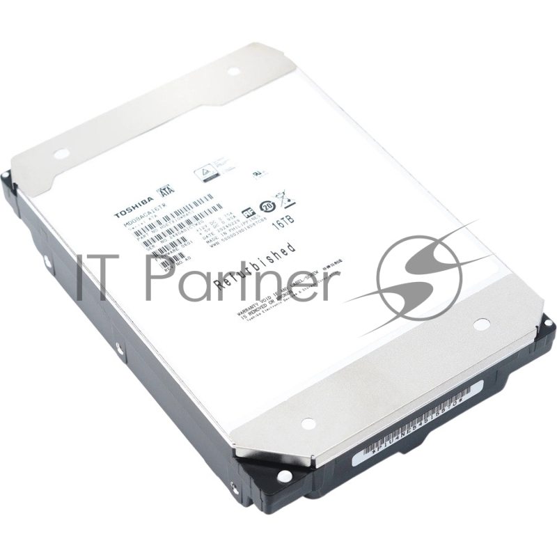 Жесткий диск HDD Toshiba MD08 SATA3 16Tb 3.5 7200 512Mb OFFICIAL RECERTIFIED 1 year warranty