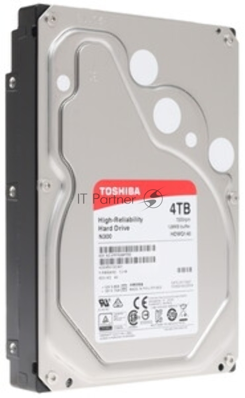Жесткий диск HDD Toshiba N300 NAS PRO SATA3 3.5 14TB 7200 512Mb 6Gb/s 1 year warranty (replacement ST14000NE0008, ST14000VN0008, WD141KFGX, WD142KFGX, ST14000NT001)