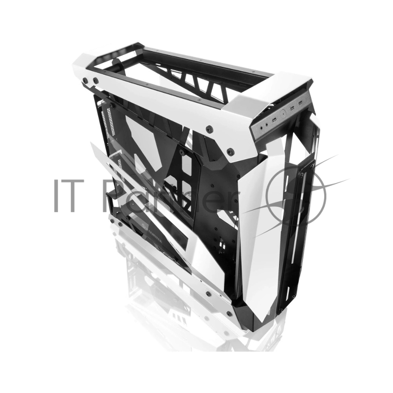 Корпус без блока питания Case Raijintek NYX PRO White, Full-Tower, TG, no fans, 3xUSB-A 3.0, SSI-EEB, E-ATX, ATX, mATX, mITX White