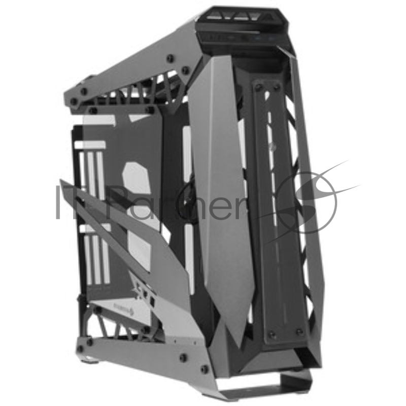 Корпус без блока питания Case Raijintek NYX PRO Titan, Full-Tower, TG, no fans, 3xUSB-A 3.0, SSI-EEB, E-ATX, ATX, mATX, mITX Gray