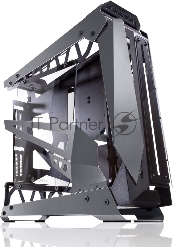 Корпус без блока питания Case Raijintek NYX PRO Titan, Full-Tower, TG, no fans, 3xUSB-A 3.0, SSI-EEB, E-ATX, ATX, mATX, mITX Gray