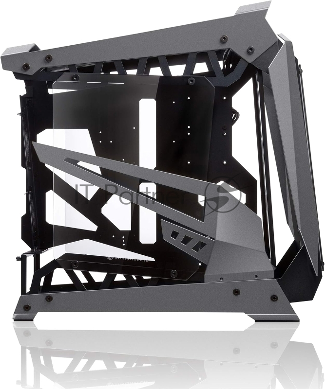 Корпус без блока питания Case Raijintek NYX PRO Titan, Full-Tower, TG, no fans, 3xUSB-A 3.0, SSI-EEB, E-ATX, ATX, mATX, mITX Gray