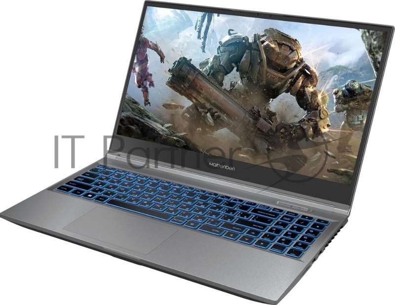 Ноутбук Maibenben X525/15.6/IPS/Intel Core i5 12450H/16Gb/512Gb SSD/NVIDIA GeForce RTX 4050 6Gb/Windows 11 Pro/серый/2.2kg
