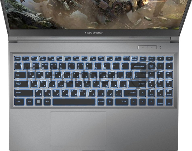 Ноутбук Maibenben X525/15.6/IPS/Intel Core i5 12450H/16Gb/512Gb SSD/NVIDIA GeForce RTX 4050 6Gb/Windows 11 Pro/серый/2.2kg