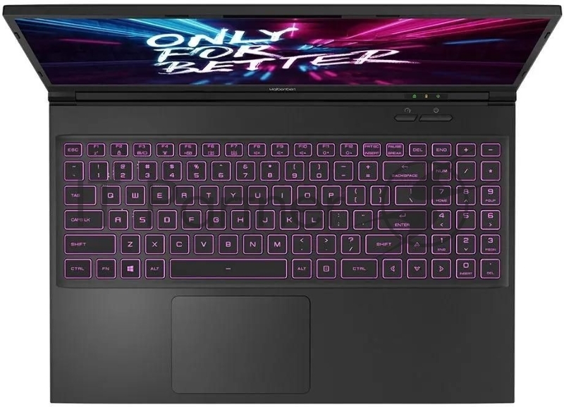 Ноутбук Maibenben X525/15.6/IPS/Intel Core i5 12450H/16Gb/512Gb SSD/NVIDIA GeForce RTX 4050 6Gb/Windows 11 Pro/серый/2.2kg