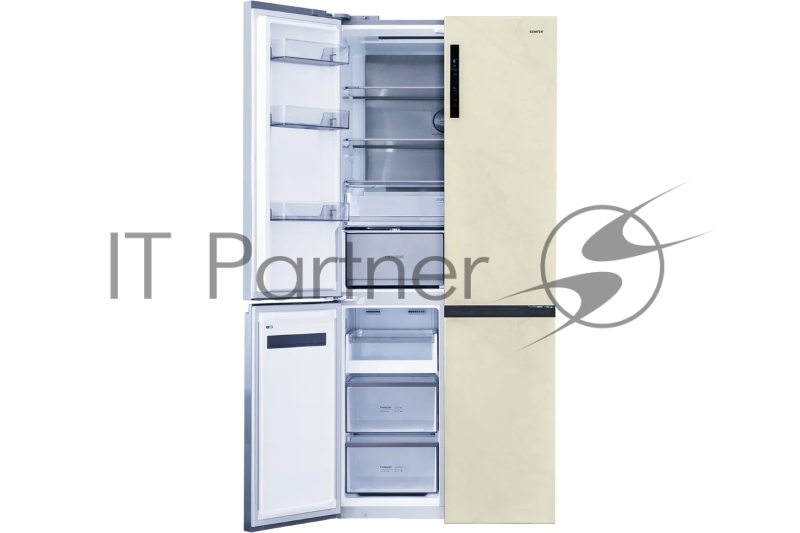 Холодильник Centek CT-1746 NF Marble Glass NF 600л (212л/388л) 833х668х1920мм, Стекло, 4 двери