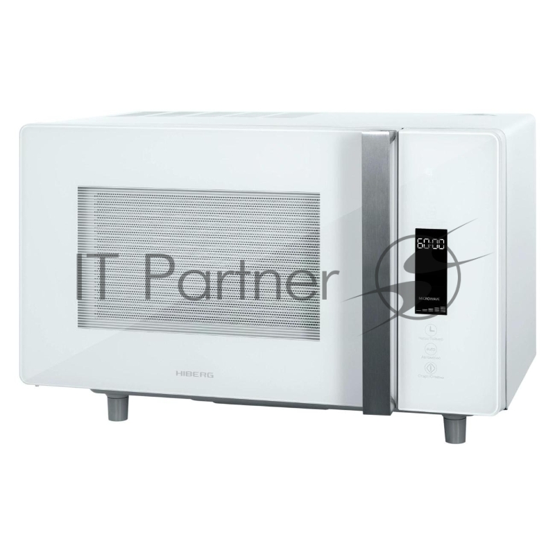 Микроволновая печь HIBERG i-VM 4588 W белый, 25 л, 900 Вт, переключатели - сенсор