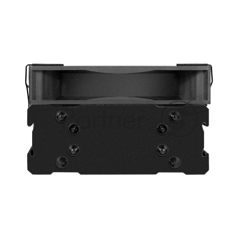Кулер для процессора ExeGate Dark Magic EXX400V3-PWM.RGB (Al+Cu, черное покрытие, 4 тепл.трубки, LGA1150/1151/1155/1156/1200/17 TDP 140W, Fan 120mm, PWM, 800-1800RPM, Hydro bearing, 4pin, 11-24db,