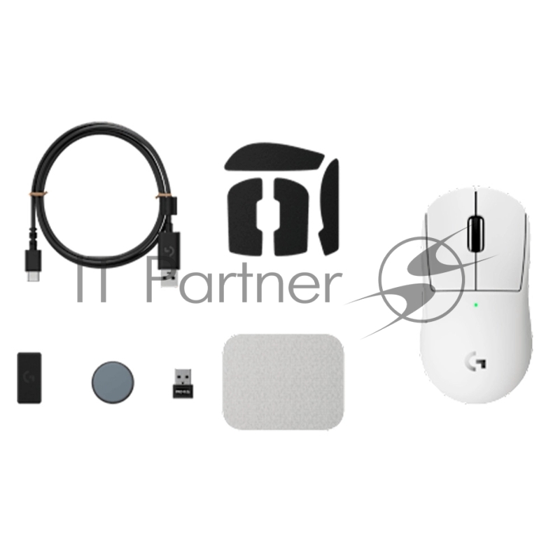 Мышь Logitech Mouse G PRO X SUPERLIGHT 2c compact wireless gaming White Retail