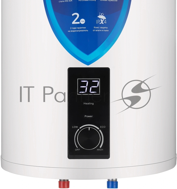 Водонагреватель Haier ES80V-R1 INOX 2кВт 80л электрический настенный/белый