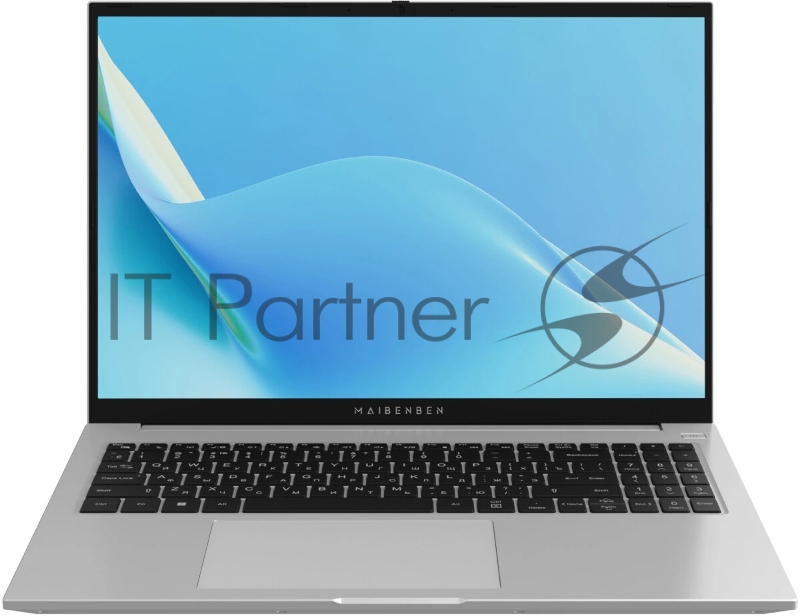 Ноутбук Maibenben M16B-R343UM 16 WUXGA IPS, AMD R3-4300U, 8Gb, 512Gb SSD, Linux, серебристый