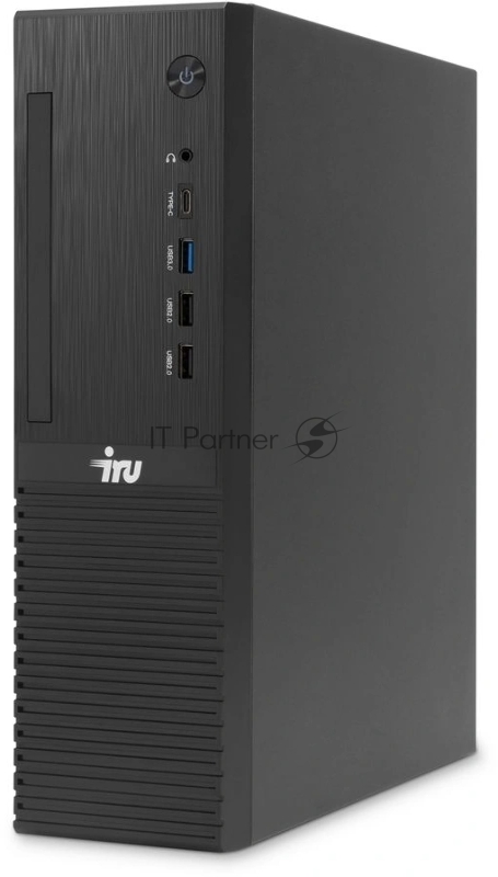Компьютер IRU 310SC SFF Cel G6900 (3.4) 8Gb SSD256Gb UHDG 710 Windows 11 Pro GbitEth 200W черный (2152525)