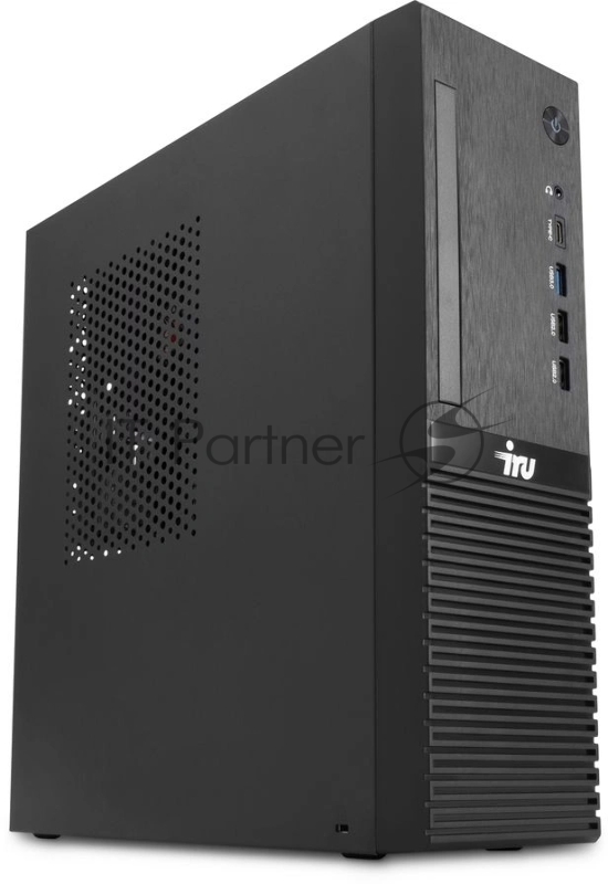 Компьютер IRU 310SC SFF Cel G6900 (3.4) 8Gb SSD256Gb UHDG 710 Windows 11 Pro GbitEth 200W черный (2152525)