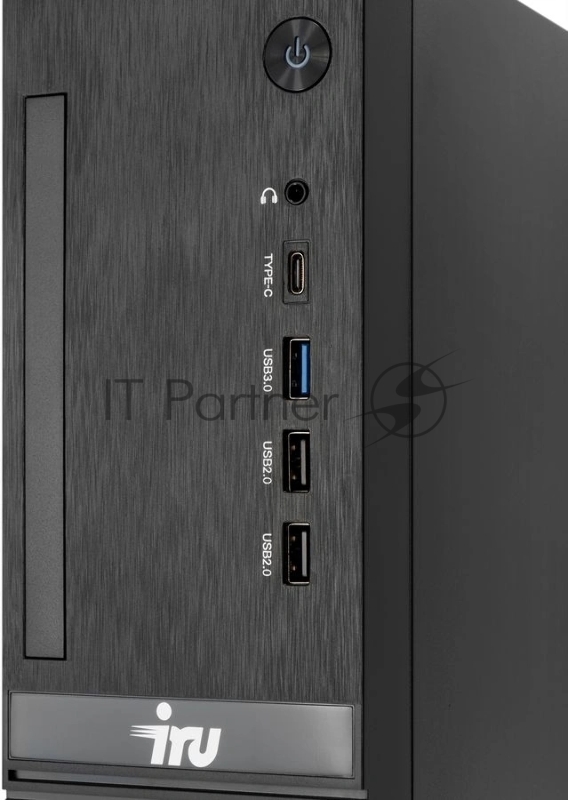 Компьютер IRU 310SC SFF i3 13100 (3.4) 8Gb SSD256Gb UHDG 730 Windows 11 Pro GbitEth 200W черный (2140085)