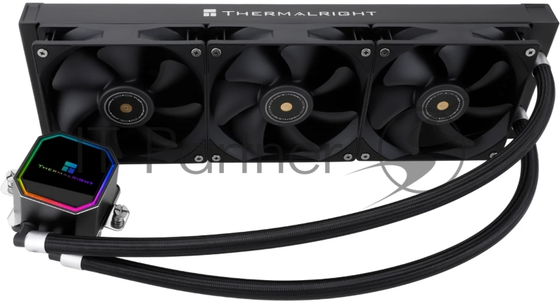 Система водяного охлаждения Thermalright Frozen Prism 360 Soc-AM5/AM4/1151/1200/2066/1700 черный 4-pin 27dB Al Ret (F-PRISM-360-BL)