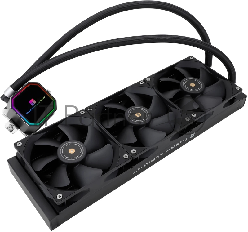 Система водяного охлаждения Thermalright Frozen Prism 360 Soc-AM5/AM4/1151/1200/2066/1700 черный 4-pin 27dB Al Ret (F-PRISM-360-BL)