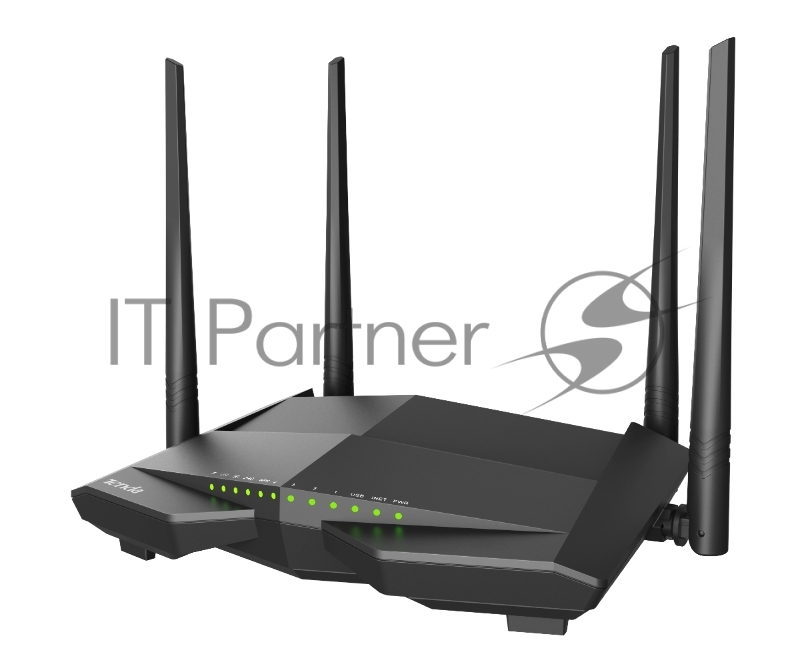 Двухдиапазонный Wi-Fi гигабитный VDSL/ADSL модем-маршрутизатор AX1500, 2,4/5 ГГц, до 1501 Мбит/с Tenda V15