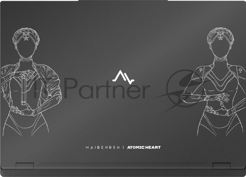 Ноутбук 16 MAIBENBEN X-Treme Typhoon X16B Atomic Heart Ryzen 9 8940HX/16Gb/SSD1Tb/RTX 5060/2560x1600