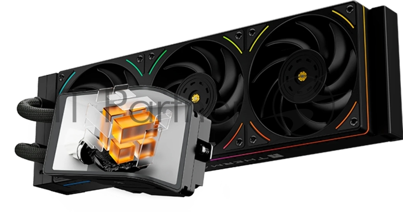 Система водяного охлаждения Thermalright Wonder Vision 360 UB ARGB Soc-AM5/AM4/1200/1700/1851 черный 4-pin 28.1dB Al LCD Ret (W-VISION-UB-360-BL-ARGB)