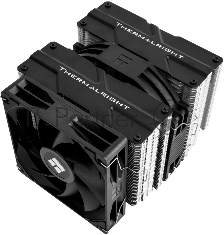 Устройство охлаждения (кулер) Thermalright Peerless Assassin 140 SE Soc-AM5/AM4/1200/1700/1851 черный 4-pin 19-25.6dB Al+Cu 1000gr Ret (PA140-SE)