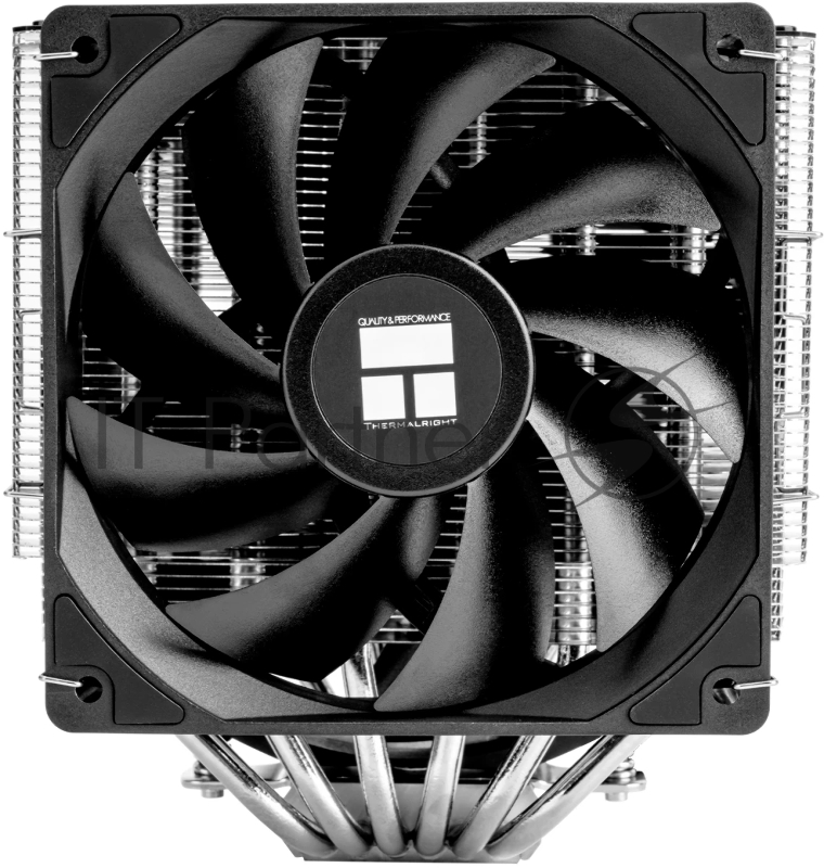 Устройство охлаждения (кулер) Thermalright Peerless Assassin 140 SE Soc-AM5/AM4/1200/1700/1851 черный 4-pin 19-25.6dB Al+Cu 1000gr Ret (PA140-SE)