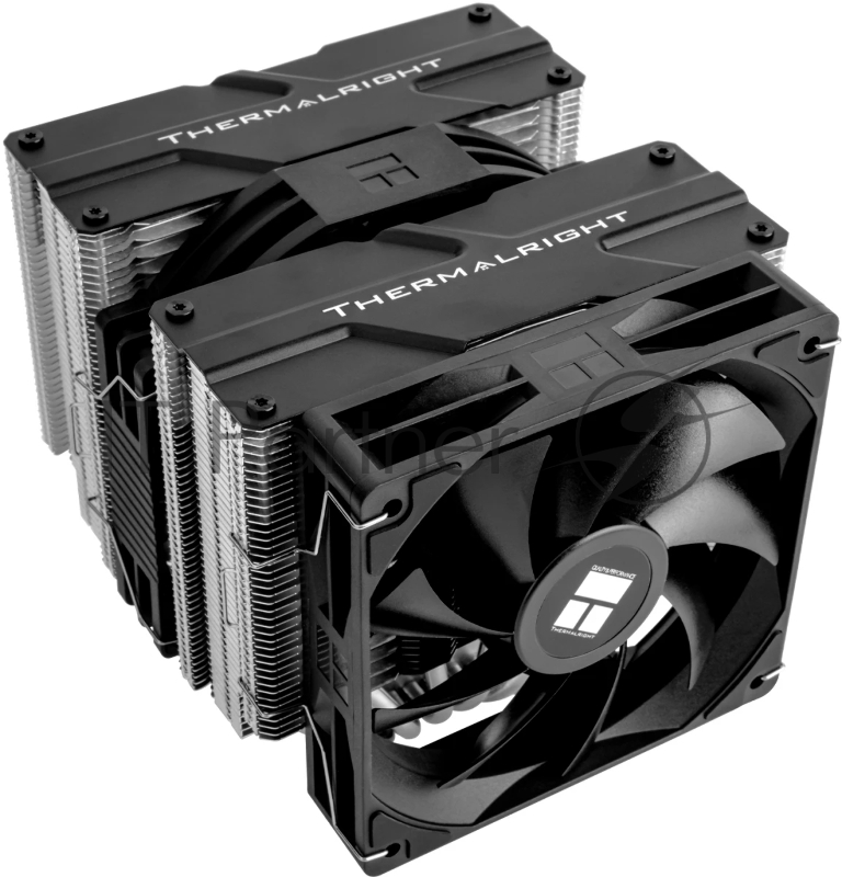 Устройство охлаждения (кулер) Thermalright Peerless Assassin 140 SE Soc-AM5/AM4/1200/1700/1851 черный 4-pin 19-25.6dB Al+Cu 1000gr Ret (PA140-SE)