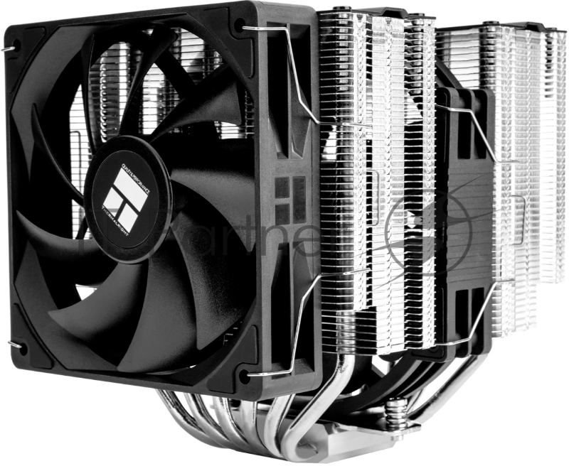 Устройство охлаждения (кулер) Thermalright Peerless Assassin 140 SE Soc-AM5/AM4/1200/1700/1851 черный 4-pin 19-25.6dB Al+Cu 1000gr Ret (PA140-SE)