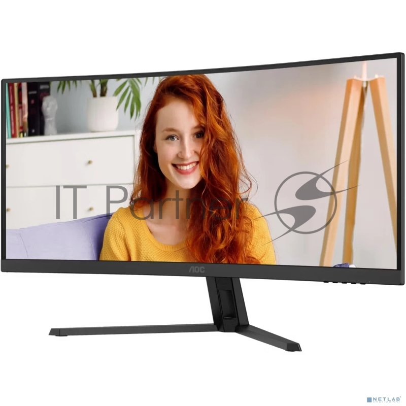 Монитор AOC 34 CU34B3E 1500R, 21:9, UWQHD, 1/4ms, 300cd, 120Hz, HDMI, DP
