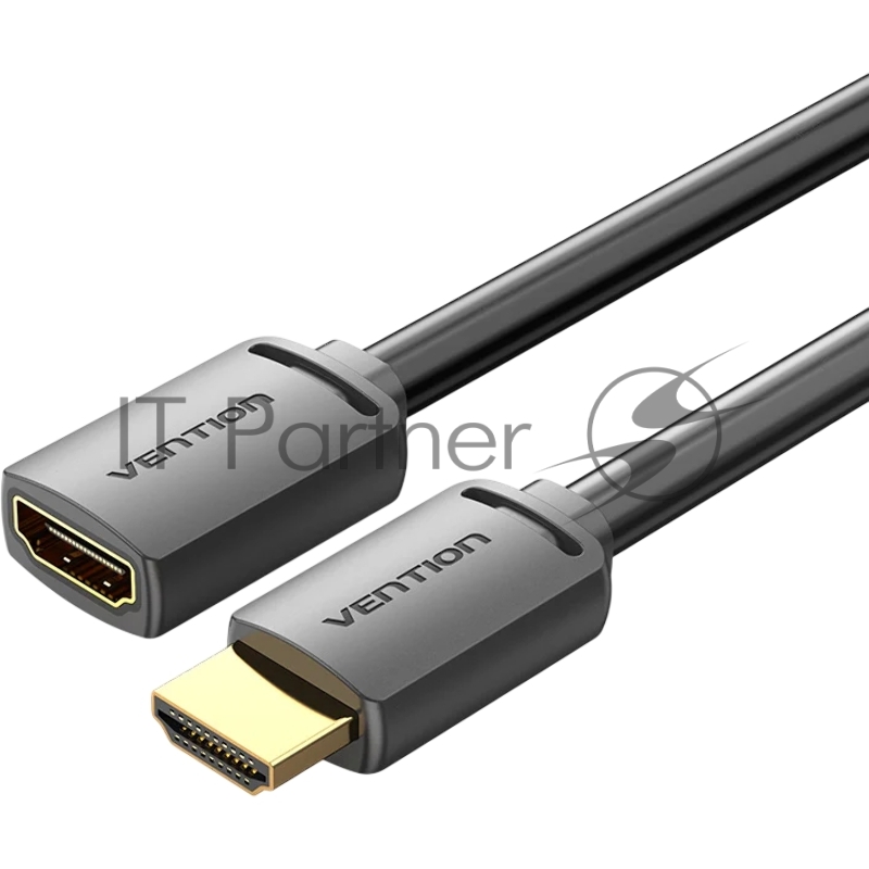 Кабель-удлинитель Vention HDMI High speed v2.0 with Ethernet 19F/19M - 1м