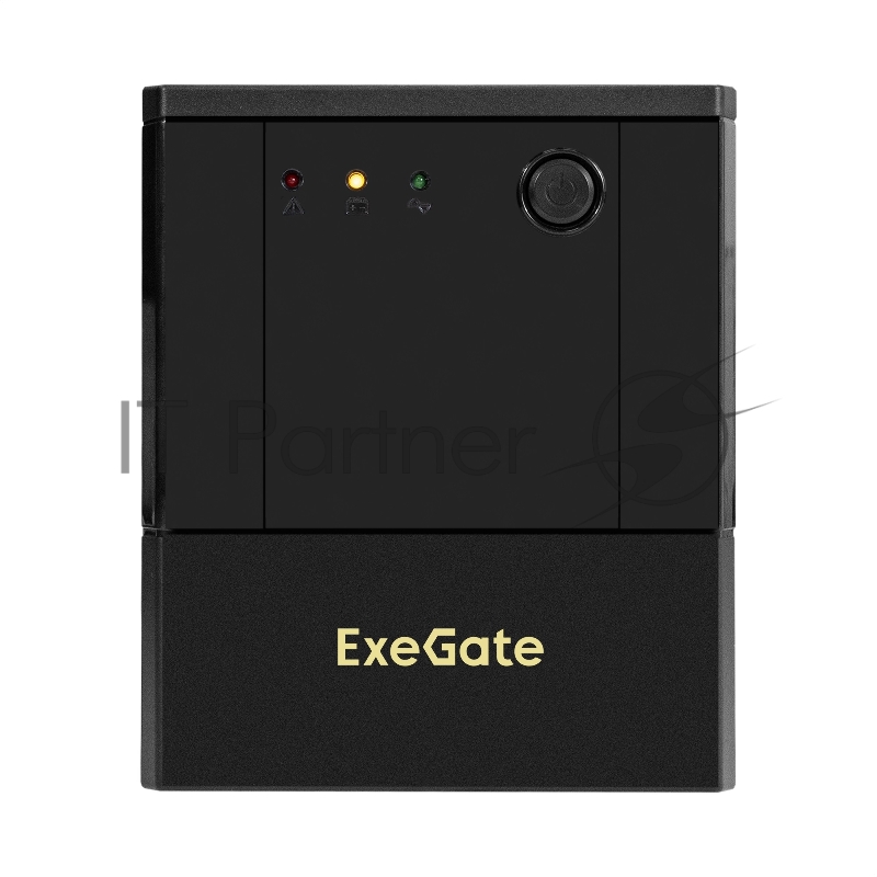 Источник бесперебойного питания ExeGate SpecialPro UNB-1000.LED.AVR.8C13.USB (1000VA/700W, LED, AVR, 8*C13, USB, батарея 12V 7.2Ah - 2 шт., металлический корпус, Black)