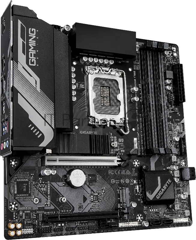 Материнская плата Gigabyte B760M GAMING X DDR4 GEN5 B760, LGA1700, 4xDDR4, 2*PCI-Ex16, 2*M.2, 1*Type-C, 5*USB3.2Gen1, 9*USB2.0, 4*SATA3.0, 2.5G, DP, HDMI, ATX, RTL