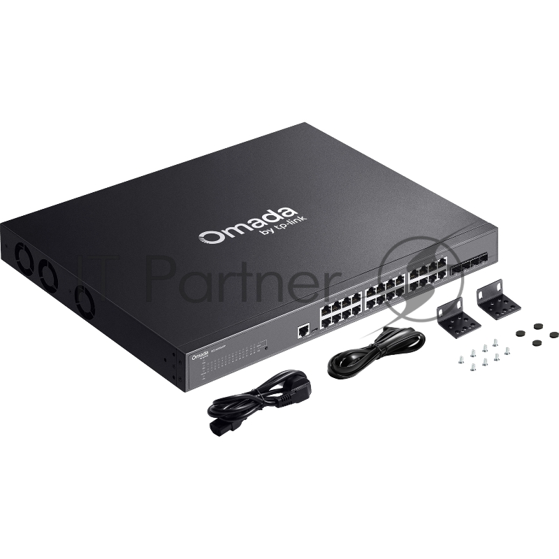 Коммутатор Omada 24-Port Gigabit and 4-Port 10GE SFP+ L2+ Managed Switch with 16-Port PoE+ & 8-Port PoE++
