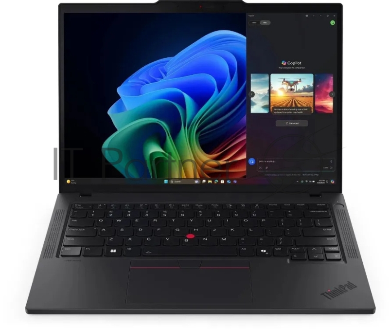 Ноутбук Lenovo ThinkPad T14 G6 Core Ultra 7 258V 32Gb SSD512Gb Intel Arc 140V 14 IPS WUXGA (1920x1200) Windows 11 Pro black WiFi BT Cam (21QG0059GP)