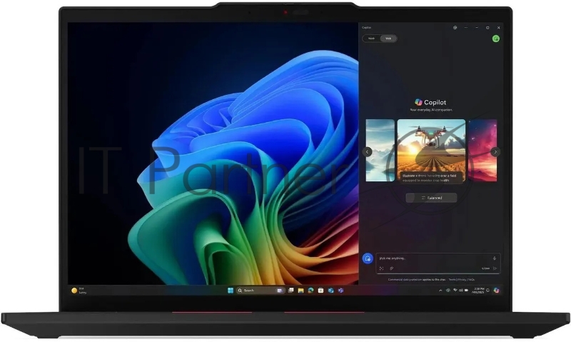 Ноутбук Lenovo ThinkPad T14 G6 Core Ultra 7 258V 32Gb SSD512Gb Intel Arc 140V 14 IPS WUXGA (1920x1200) Windows 11 Pro black WiFi BT Cam (21QG0059GP)