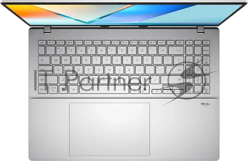 Ноутбук Asus VivoBook S16 S3607AA-SH114 Core Ultra 7 355 32Gb SSD1Tb Intel Graphics 16 OLED WUXGA (1920x1200) без ОС silver WiFi BT Cam (90NB1731-M007X0)