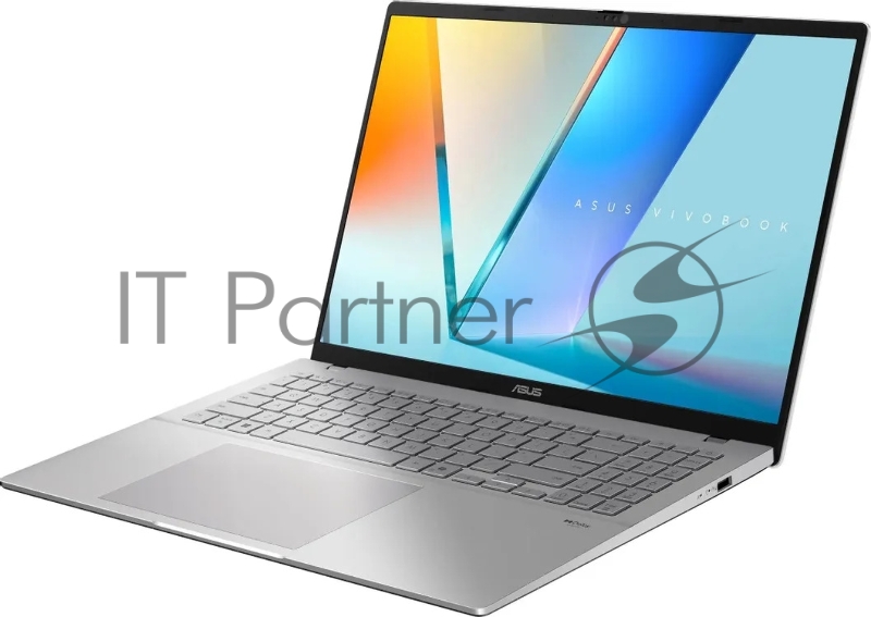 Ноутбук Asus VivoBook S16 S3607AA-SH114 Core Ultra 7 355 32Gb SSD1Tb Intel Graphics 16 OLED WUXGA (1920x1200) без ОС silver WiFi BT Cam (90NB1731-M007X0)
