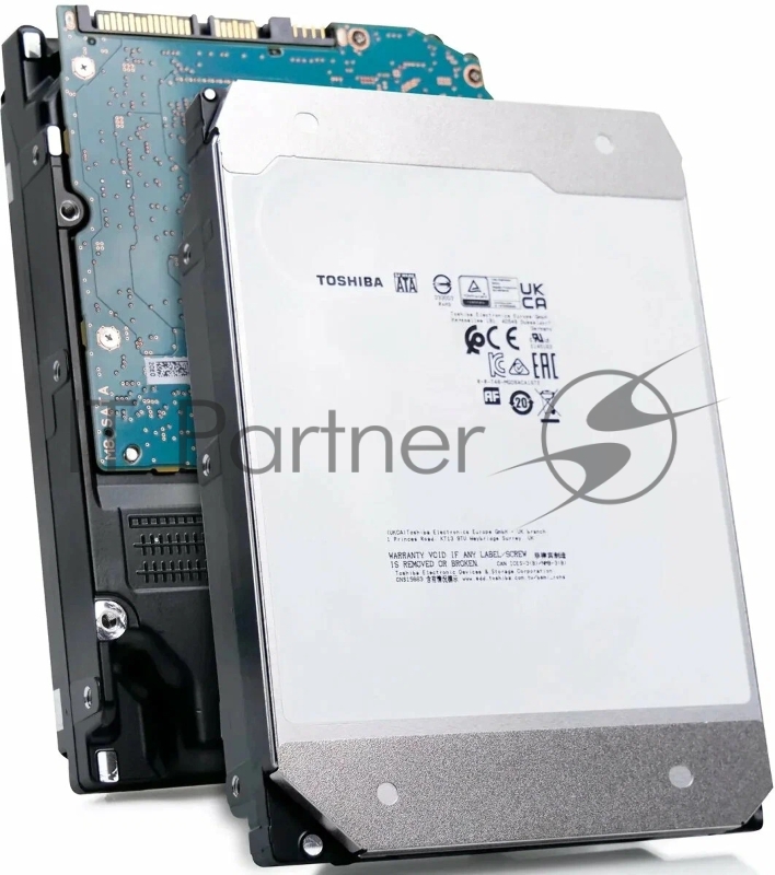 Жесткий диск Toshiba SATA 20TB 3.5 6.0 Gbit/s 7200 rpm 512Mb OFFICIAL RECERTIFIED 1 year warranty (replacement MG10ACA20TE, ST20000NM007D, ST20000NM002H)