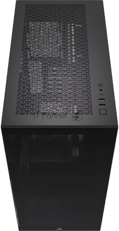Корпус без блока питания/ Case Corsair 3500X, Midi-Tower, TG, no fan, 2xUSB-A 3.2, 1xUSB 3.2 Type-C, E-ATX, ATX, mATX, mITX Black